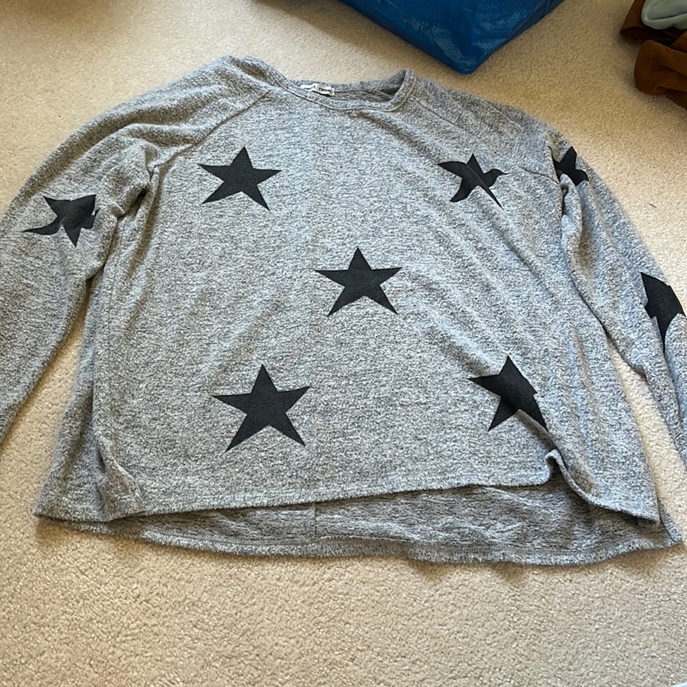 Gray sweater